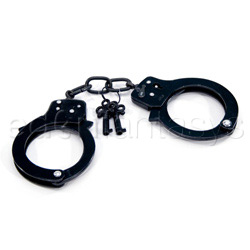 Black handcuffs View #1