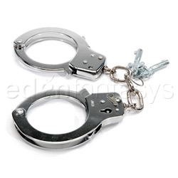 Nickel handcuffs View #1
