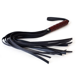 Sex and Mischief mahogany flogger View #5