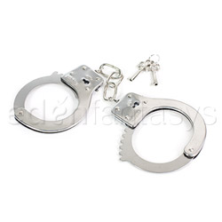Sex and Mischief metal handcuffs View #1