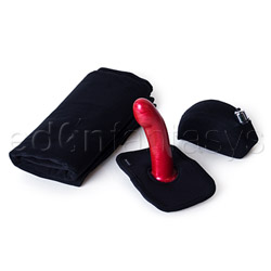5-Piece vibrating position pillowcase with dildo set View #1