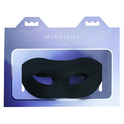 Midnight satin mask View #2