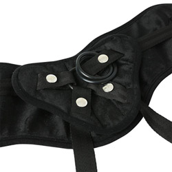 Plus size beginner's black strap-on View #2