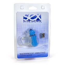 Sex in the Shower waterproof vibrating cock ring View #3