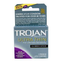 Trojan ultra thin lubricated View #3