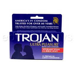 Trojan ultra pleasure spermicidal lubricated View #3