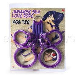 Japanese silk love rope hog tie View #1