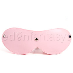 Pink plush blindfold View #1
