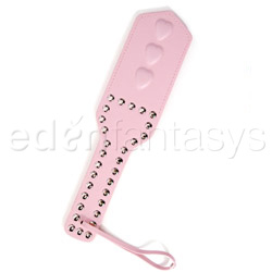 Pink play heart paddle View #1