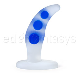 Kayden's frosted ice silicone P-spot plug View #2