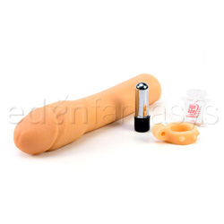 3-in-1 vibrating x-tra cock penis system View #4