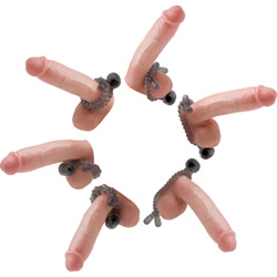 Adammale toys cock rope vibrating cock ring View #3