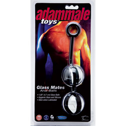 Adammale toys glass mates anal balls View #2