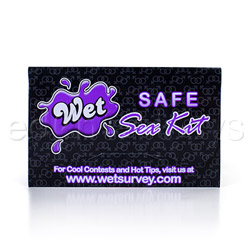 Wet platinum safe sex kit View #2
