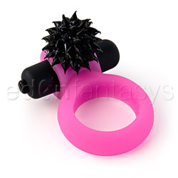 Spiked silicone vibrating cock ring View #1