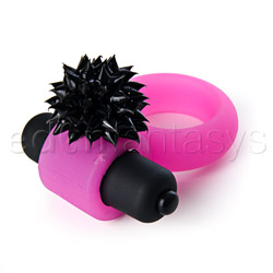 Spiked silicone vibrating cock ring View #3