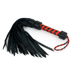 Leather flogger View #1