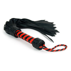 Leather flogger View #4