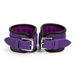 Purple hand cuffs View #1