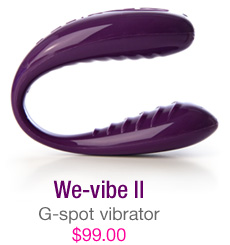 We-vibe II - G-spot vibrator - $99.00