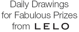 Daily Drawings for Fabulous Prizes from LELO