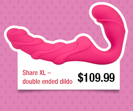 Share XL - double ended dildo