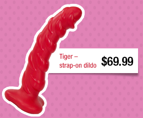 Tiger - strap-on dildo