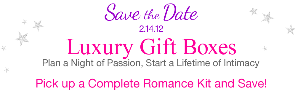 Save the Date - Luxury Gift Boxes: Plan a Night of Passion, Start a Lifetime of Intimacy