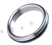 Black band stainless steel cock ring - cock ring, <%#Customer.Current.Culture.FormatMoney(23.99m)%>