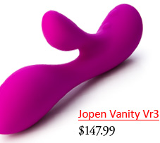 Jopen Vanity Vr3 - rabbit vibrator, <%#Customer.Current.Culture.FormatMoney(147.99m)%>