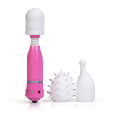 Micro wand massager with attachments