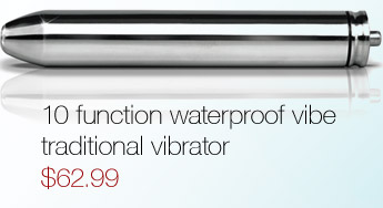 Metal Worx 10 function waterproof vibe, $62.99
