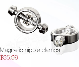 Magnetic nipple clamps, $35.99