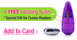 A free vibrating bullet - special gift for Cosmo readers