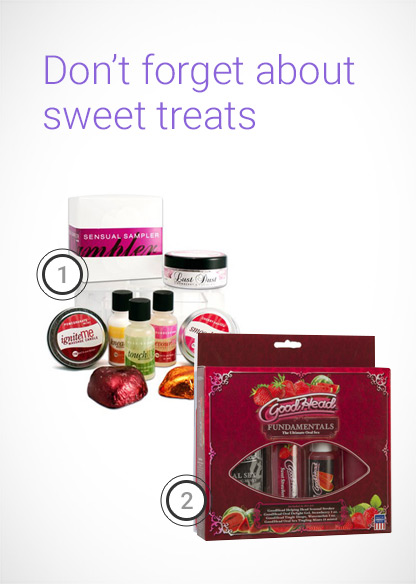 Don’t forget about sweet treats