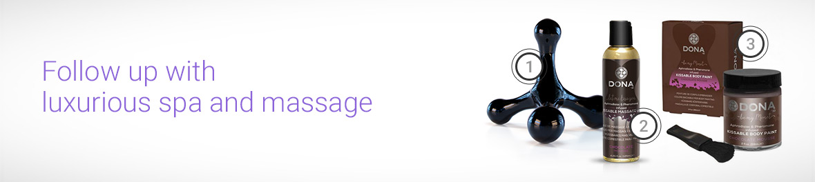 Follow up with luxurious spa and massage