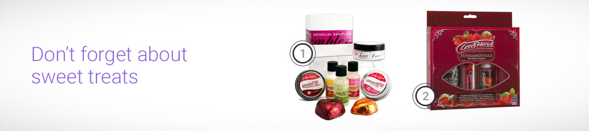 Don’t forget about sweet treats