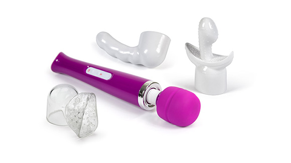 Massager + 3 Attachments