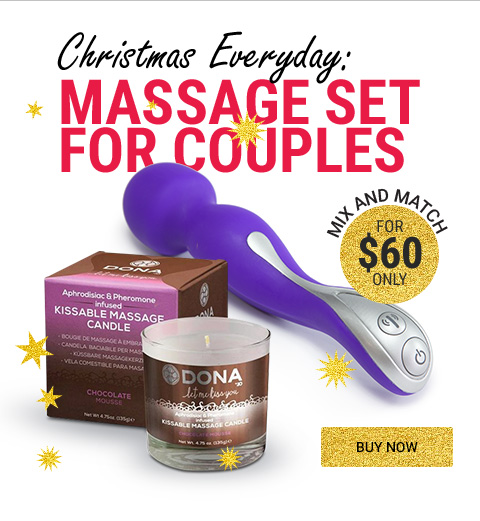 Lover's Touch! Deluxe Massage Gift Set For $60